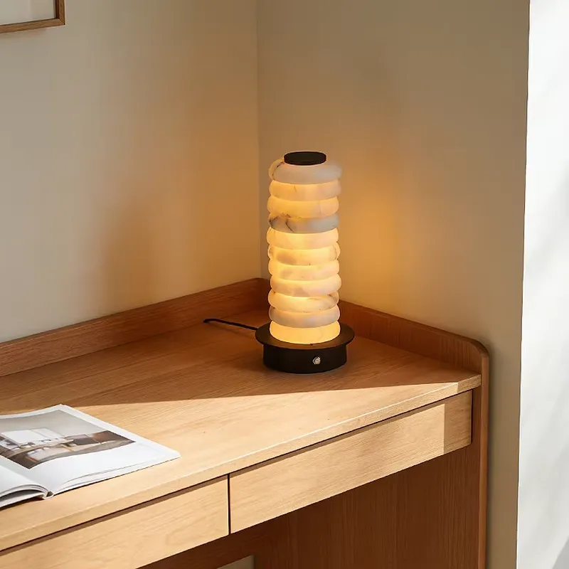 โคมไฟตั้งโต๊ะหินอ่อนสเปนดีไซน์ - Solar Lamp บทวิจารณ์และราคา