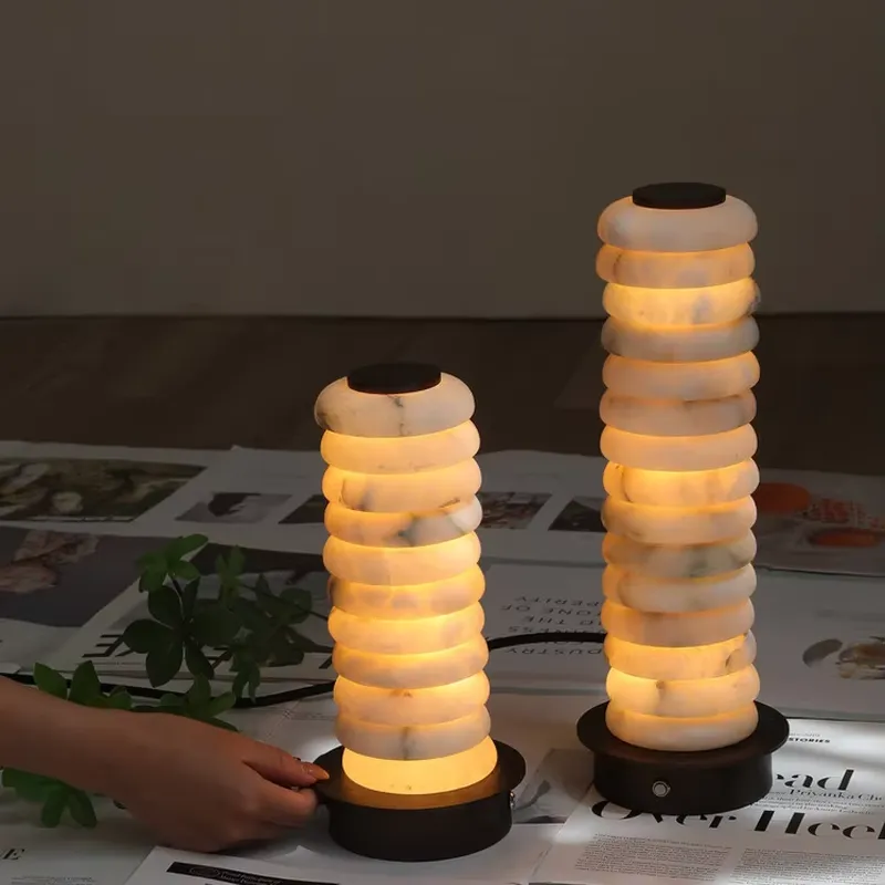 โคมไฟตั้งโต๊ะหินอ่อนสเปนดีไซน์ - Solar Lamp บทวิจารณ์และราคา