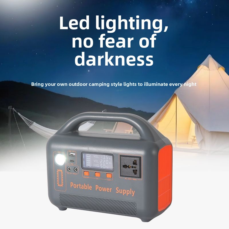 แบตเตอรี่สำรองแบบพกพา 500W 220 - Solar Panel 200W บทวิจารณ์และราคา