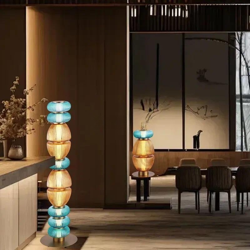 โคมไฟตั้งโต๊ะแก้วทรงน้ำเต้าสไต - Solar Lamp บทวิจารณ์และราคา